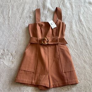 Intermix orange romper!